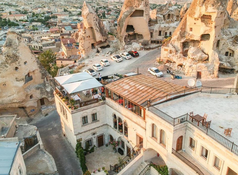 Property building, Bird's eye view, City view