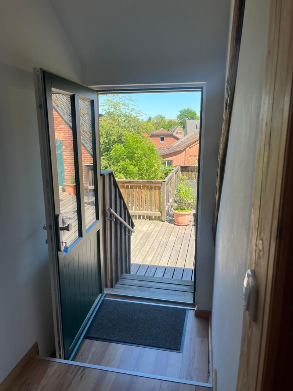 Gemütliches Schwalbennest, Resthof, Dachterrasse in Schaalseenähe Apartment in Schleswig-Holstein
