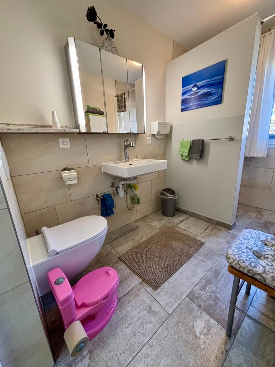 Shower, Toilet