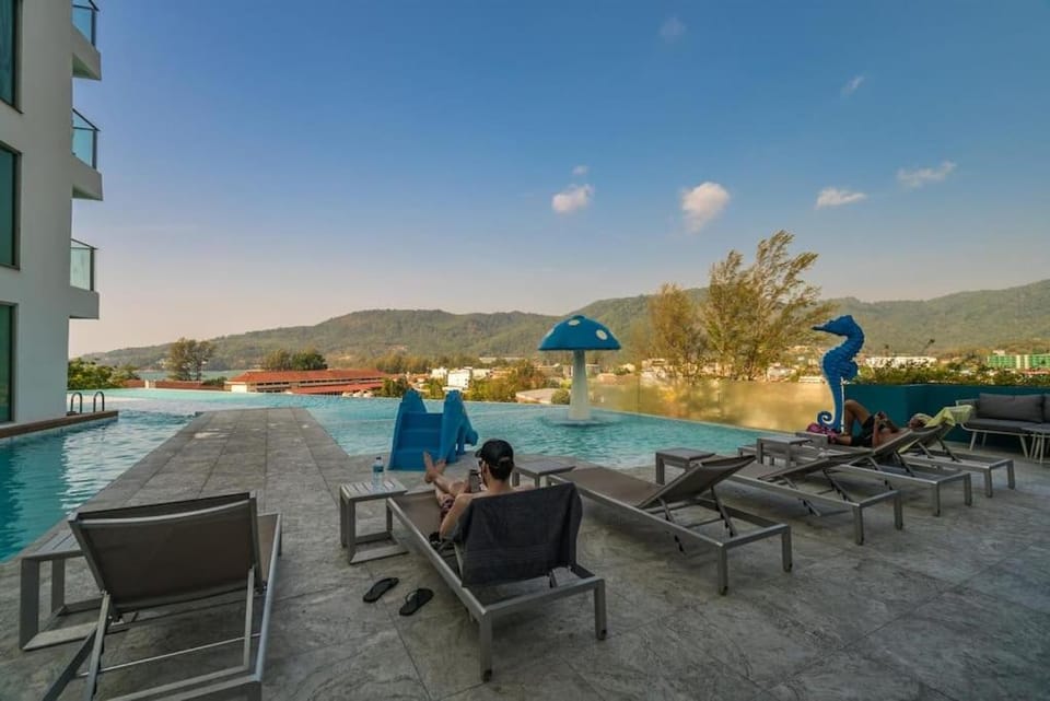 Pool view, Swimming pool