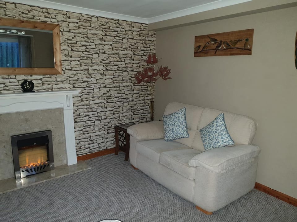 Living room, Seating area, flat iron