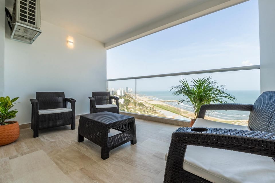 Day, Natural landscape, View (from property/room), Balcony/Terrace, Sea view