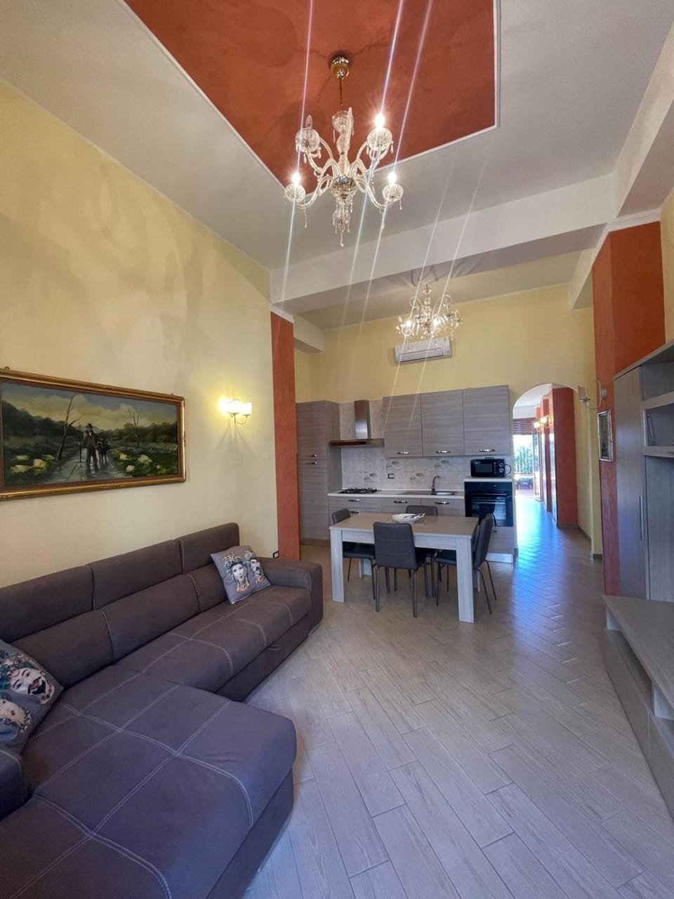 Living room, Seating area, Dining area