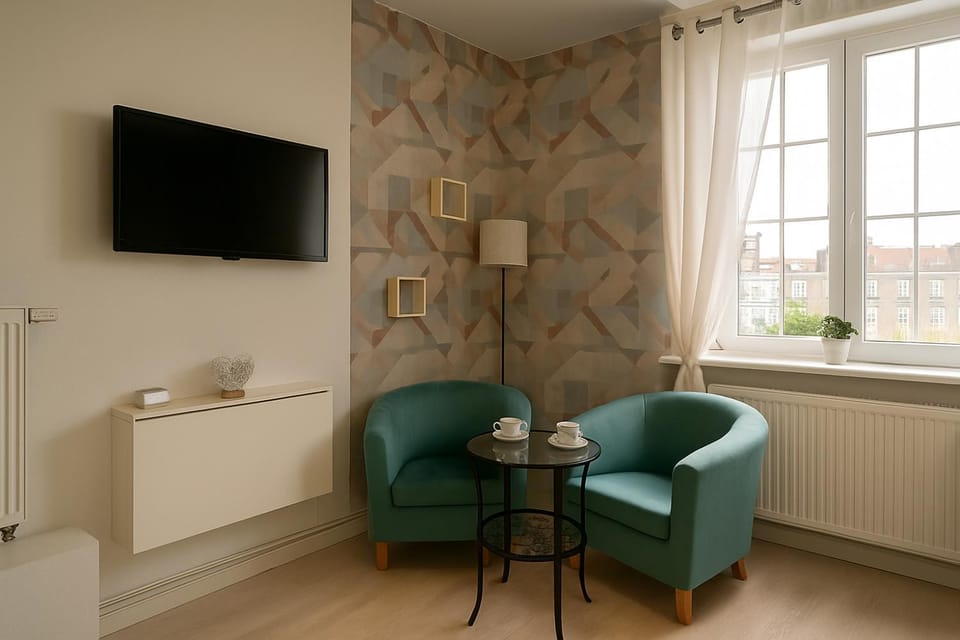 Living room, Bedroom