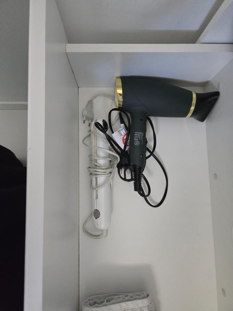 Bathroom, hair dryier