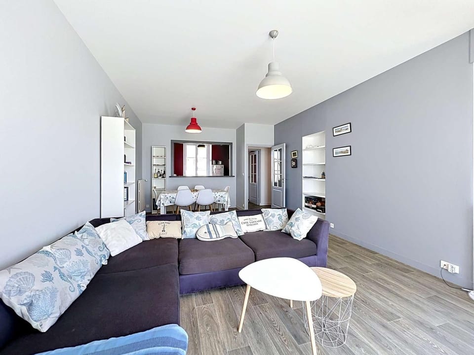 Quiberon - Appartement 4P/100m² pour 8 Pers avec Wifi - Vue Mer - FR-1-478-274 Apartment in Quiberon