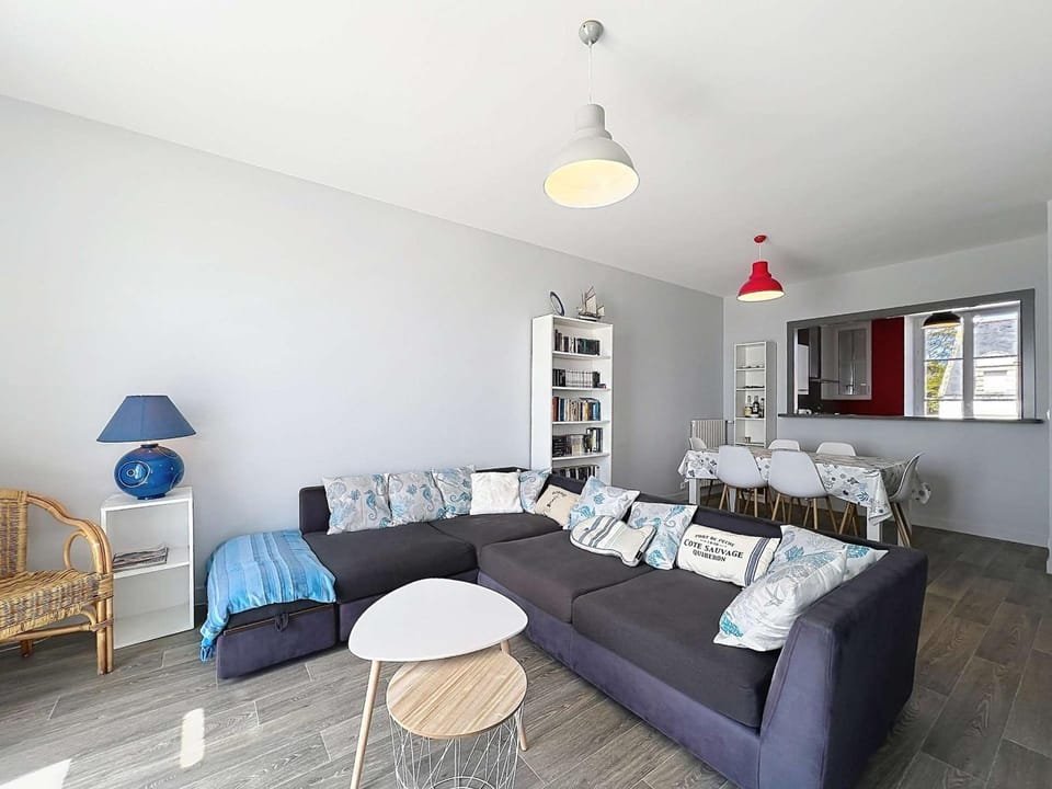 Quiberon - Appartement 4P/100m² pour 8 Pers avec Wifi - Vue Mer - FR-1-478-274 Apartment in Quiberon