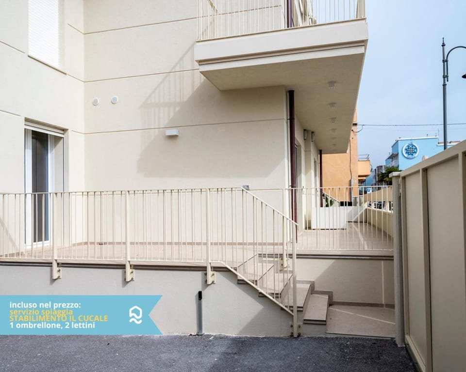 MIALMARE Sud - Marcelli, nuovo trilocale in centro fronte mare Apartment in Marcelli
