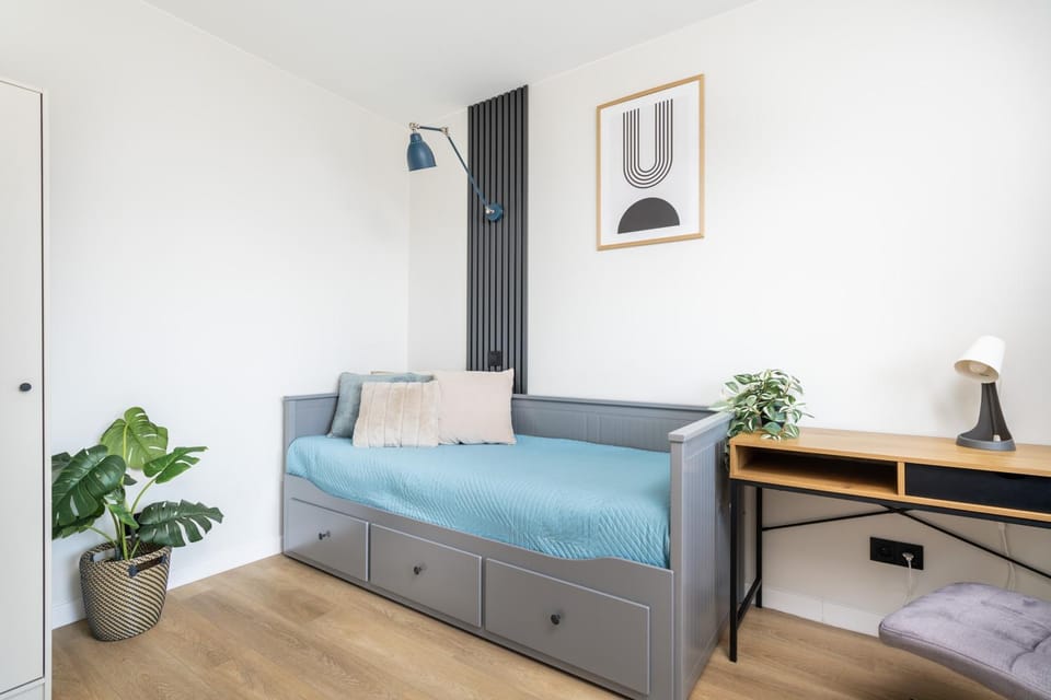 Blue Matcha Premium Apartment Okopowa Apartment in Warsaw
