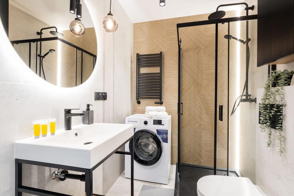 Blue Matcha Premium Apartment Okopowa Apartment in Warsaw