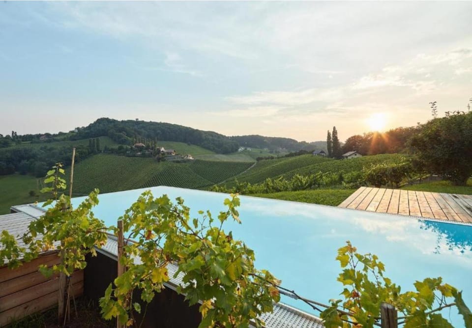 Natural landscape, Pool view, Swimming pool