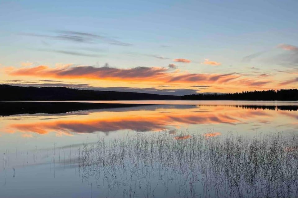 In the nature House in Norrbotten County, Sweden