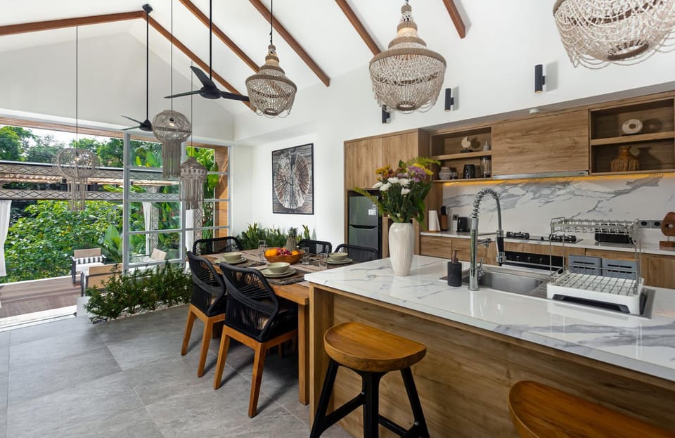 Property building, kitchen