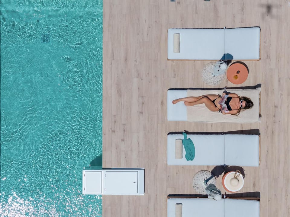 People, Pool view, Swimming pool