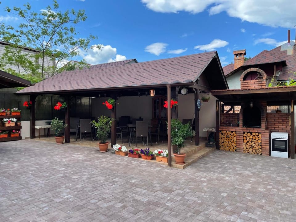 Property building, Patio