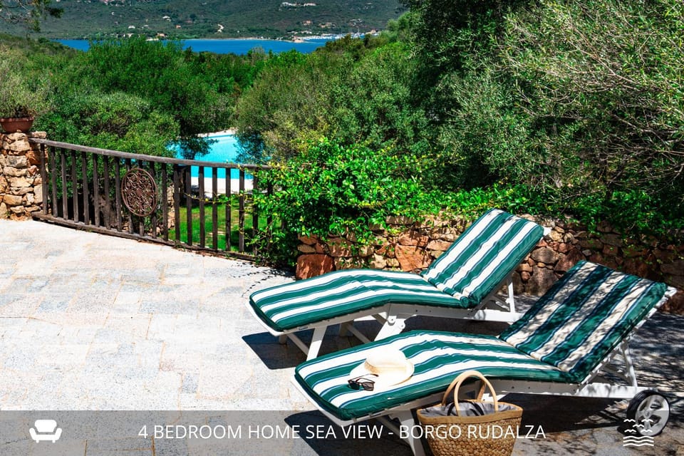 Natural landscape, Mountain view, Pool view, Sea view, Swimming pool, sunbed