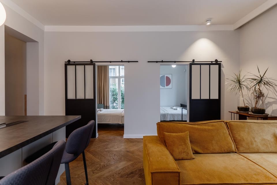 Warsaw Concierge Gagarina Garden Apartment in Warsaw