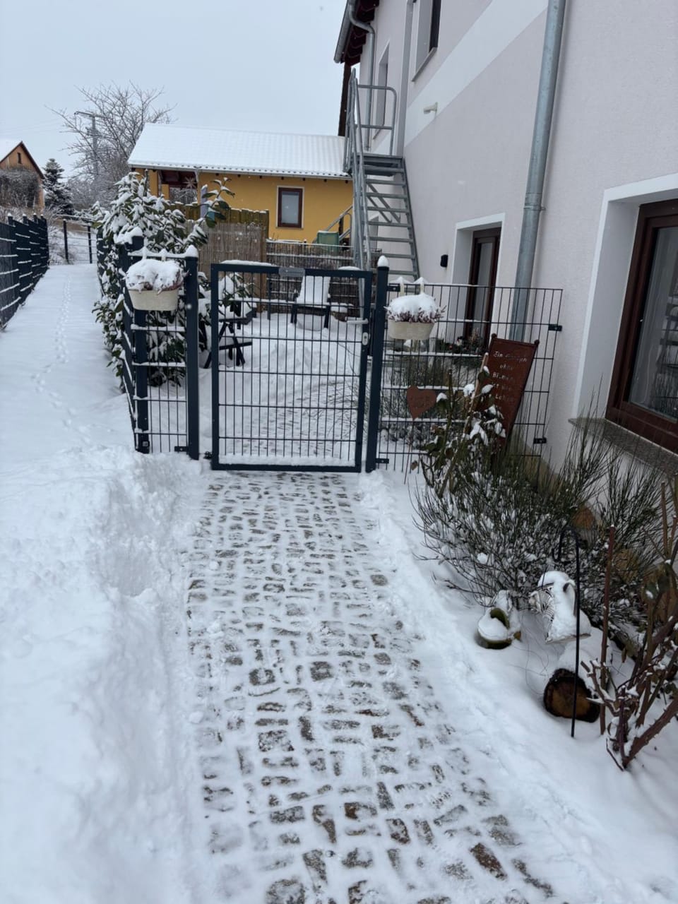 Property building, Winter