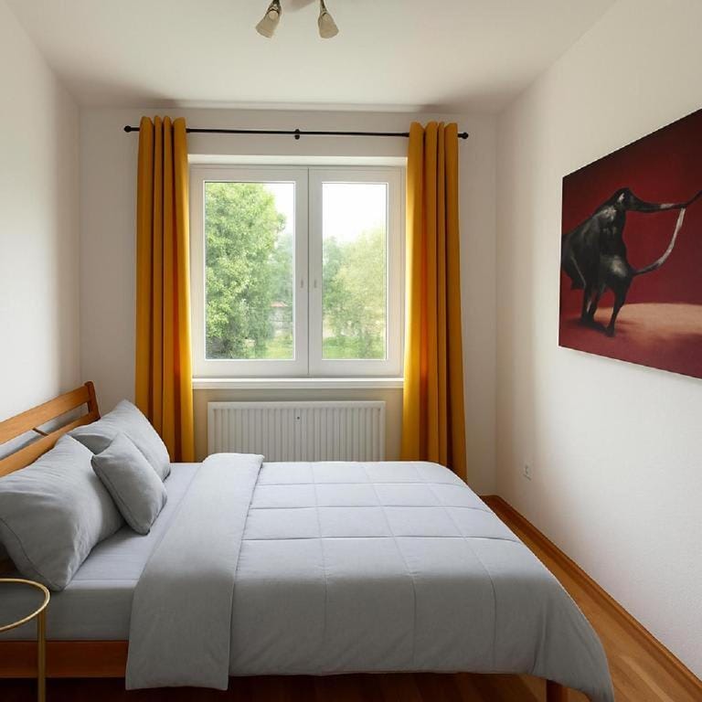 Bed, Photo of the whole room, Bedroom