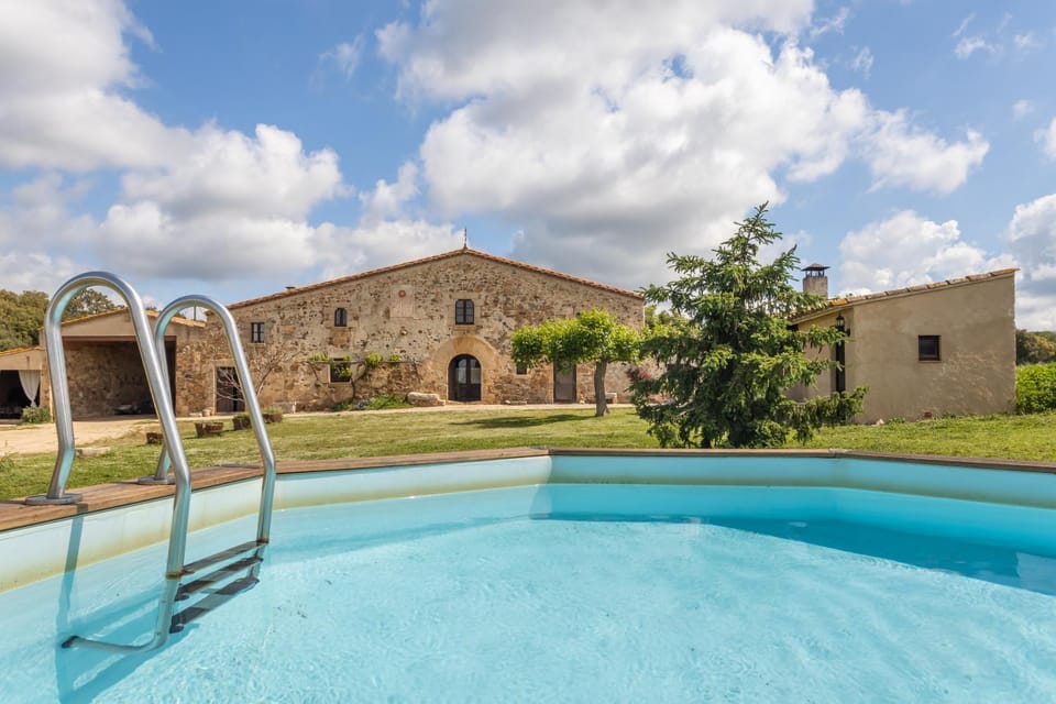 Property building, Living room, Swimming pool