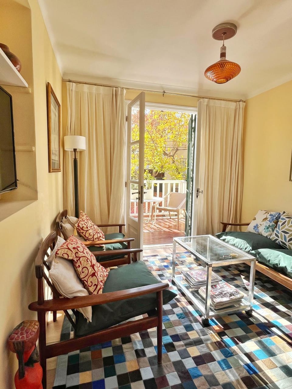 TV and multimedia, View (from property/room), Balcony/Terrace, Living room, Photo of the whole room, Seating area