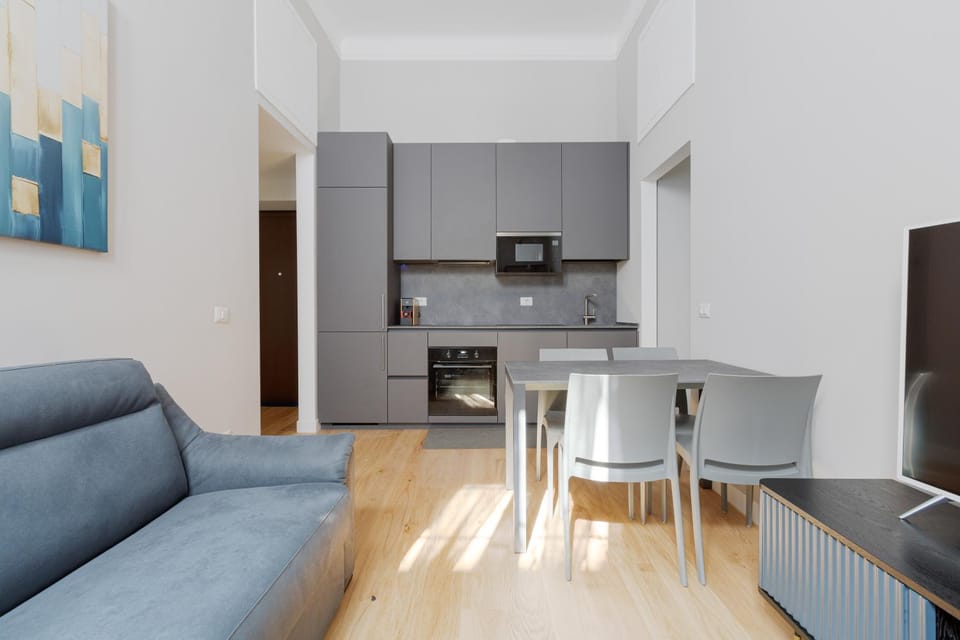 Kitchen or kitchenette, Living room