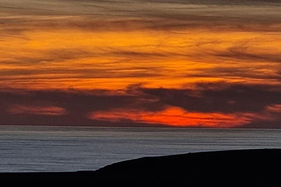 Natural landscape, Sunset