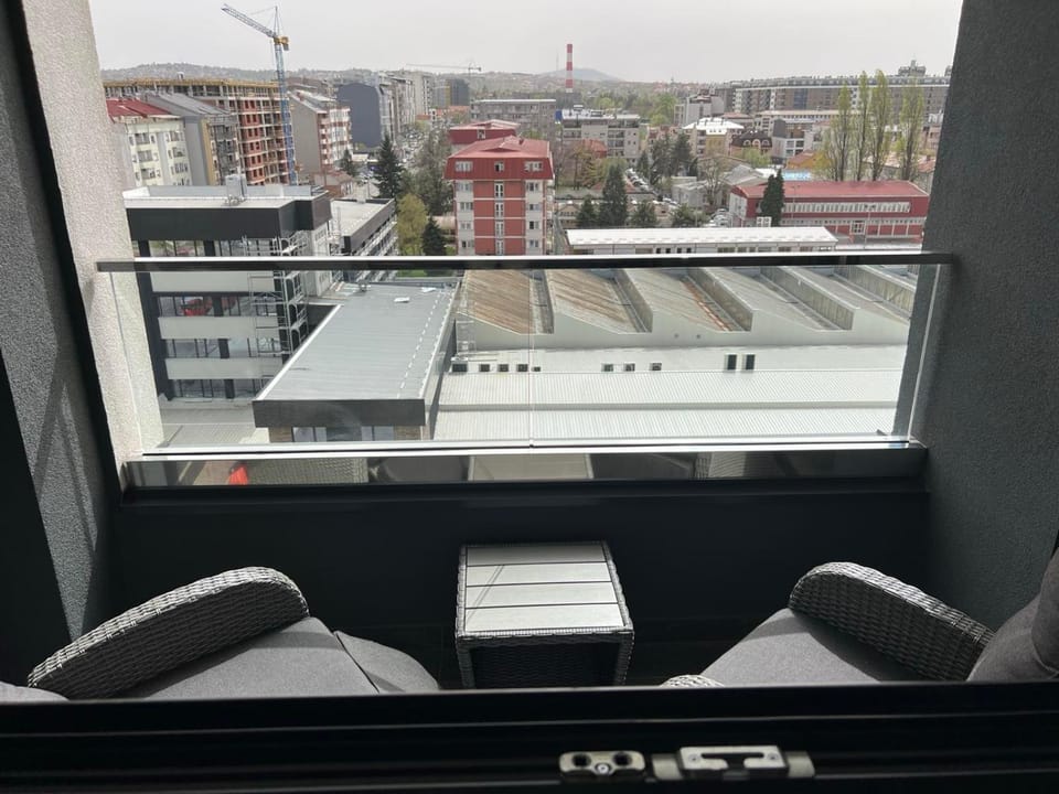 View (from property/room), Balcony/Terrace, Seating area
