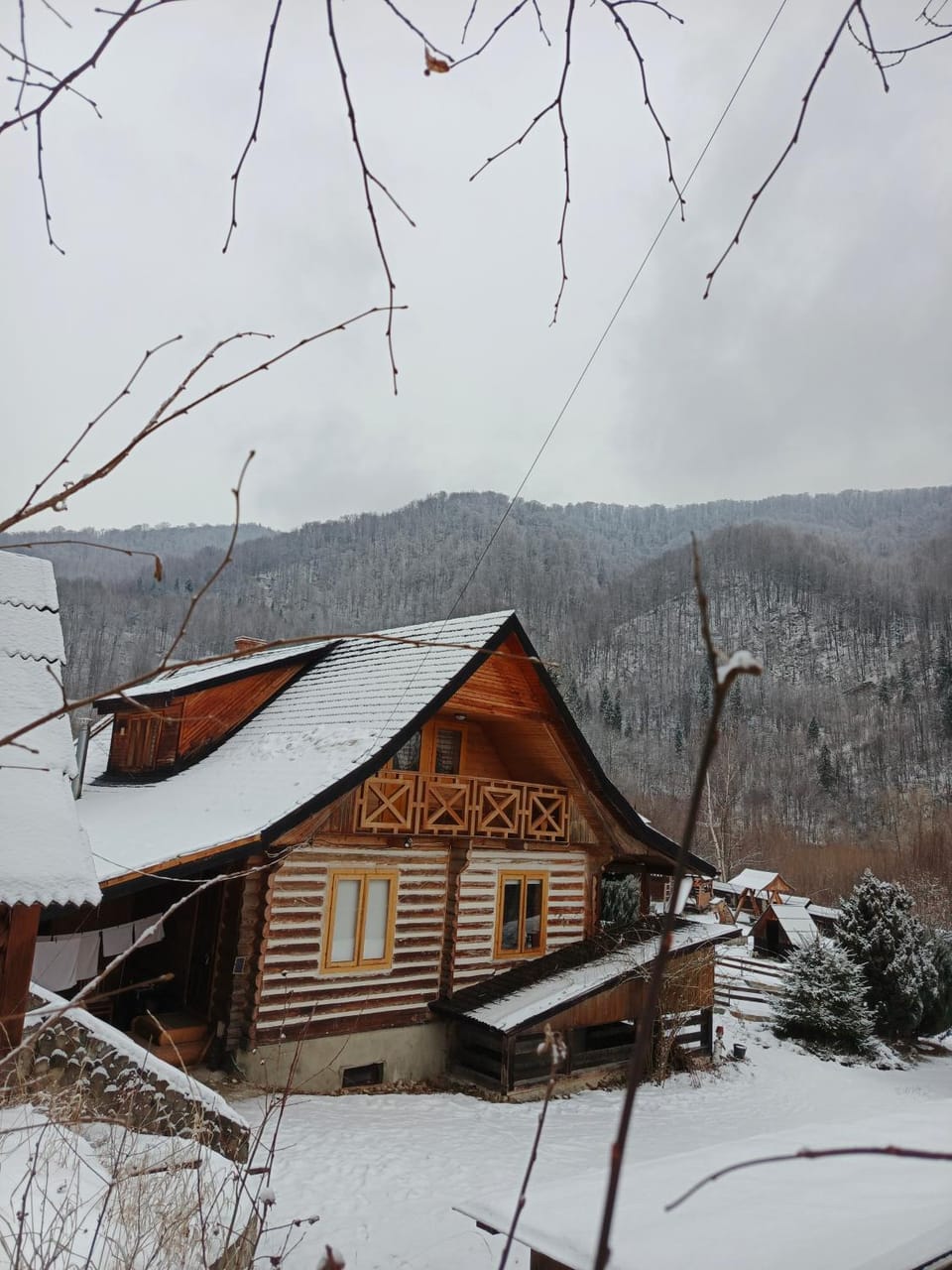 Winter, Mountain view
