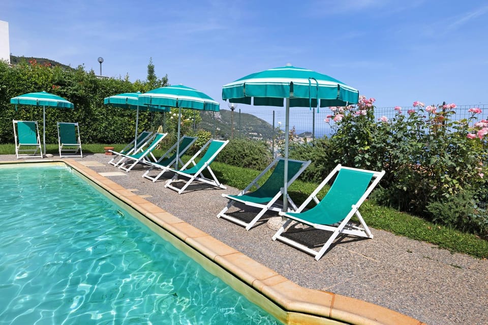 Property building, Living room, Swimming pool