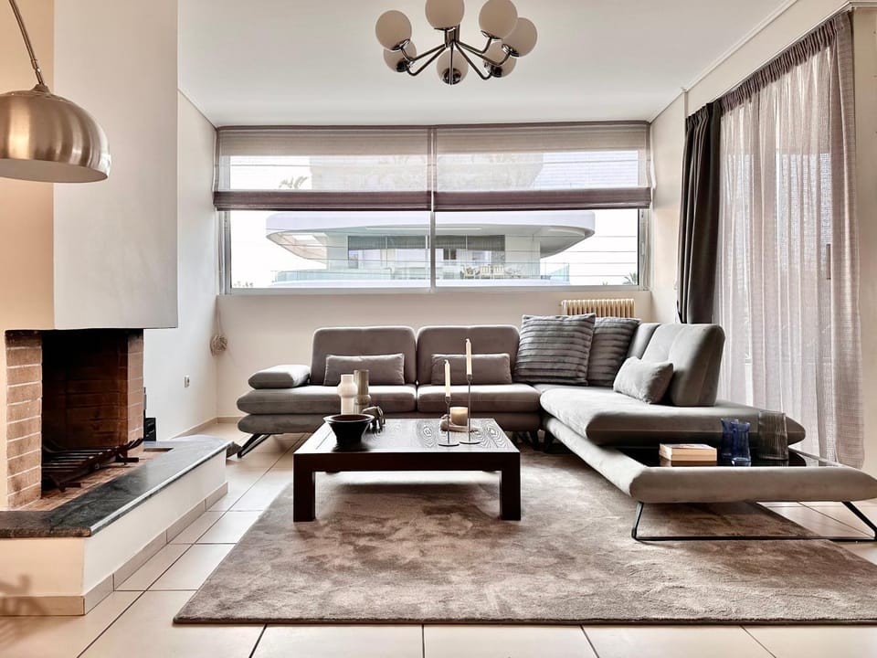 Living room, flat iron