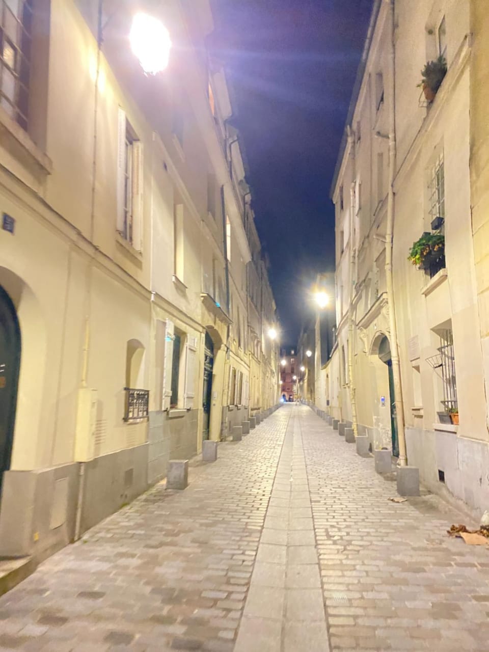 Property building, Night, Neighbourhood, Street view