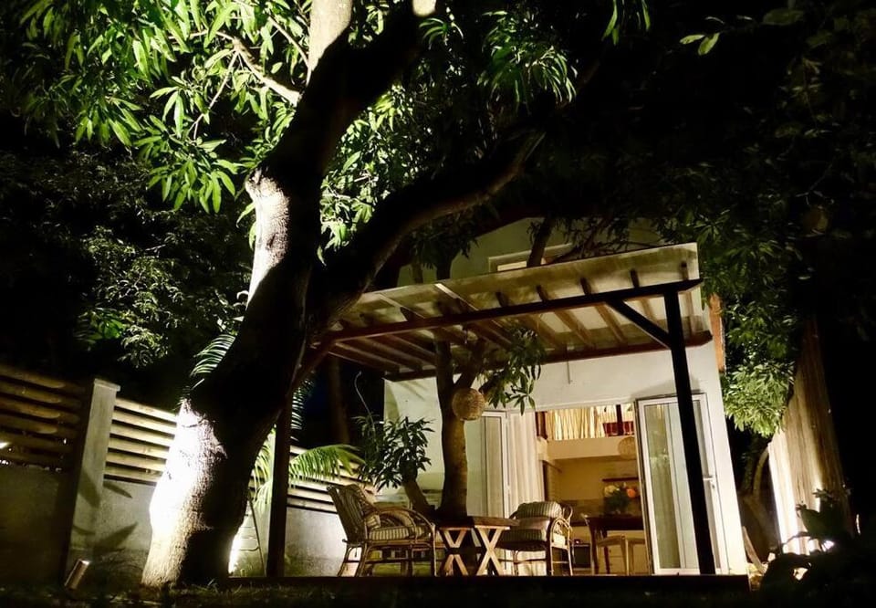 Patio, Night, Balcony/Terrace