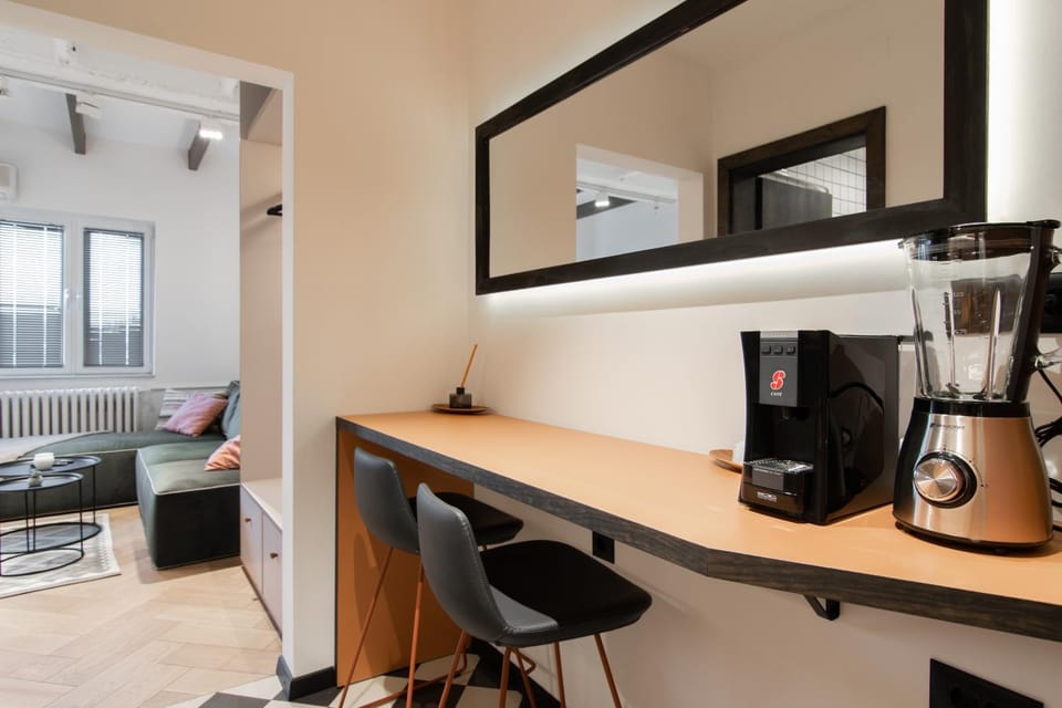 Coffee/tea facilities, Kitchen or kitchenette, toaster