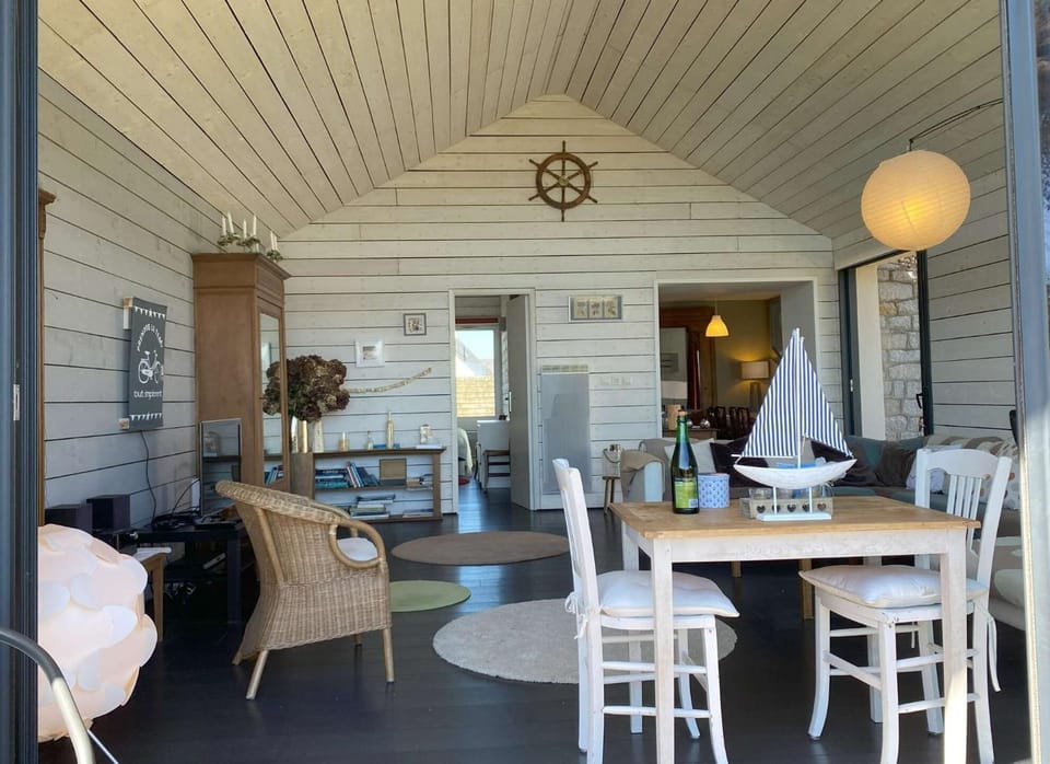Résidence P38-ile Grande - Ty Pacha Vue mer Wifi jardin et parking, dépaysement à Ile Grande MAE-6094 Apartment in Brittany