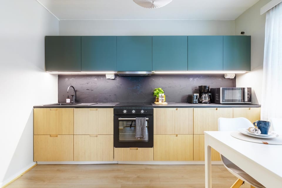 Coffee/tea facilities, Kitchen or kitchenette, dishwasher, internet, oven, toaster