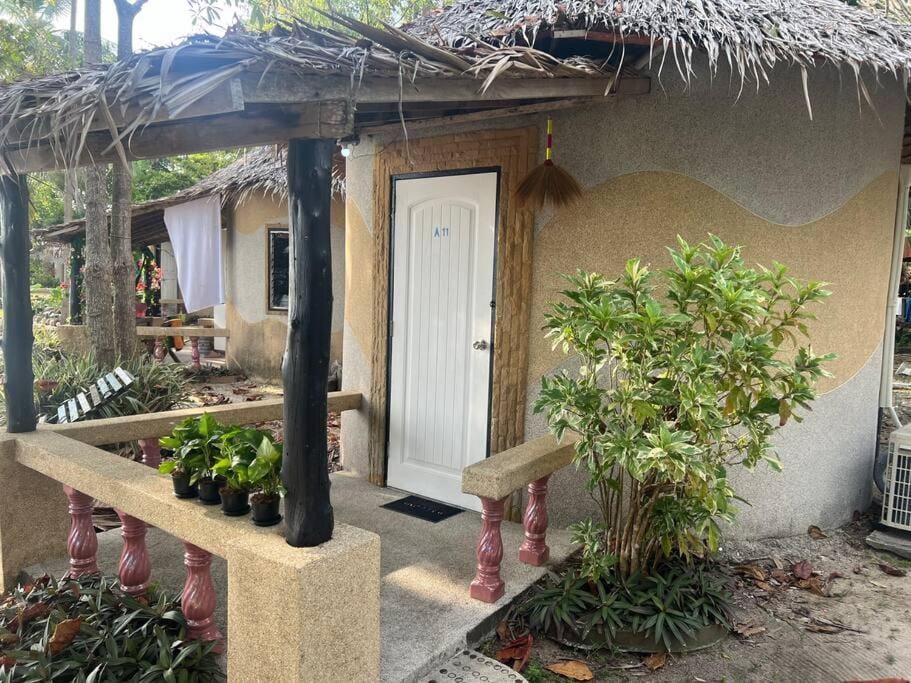 Property building, Patio, Day