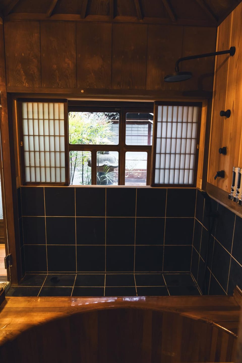 Bathroom, Garden view