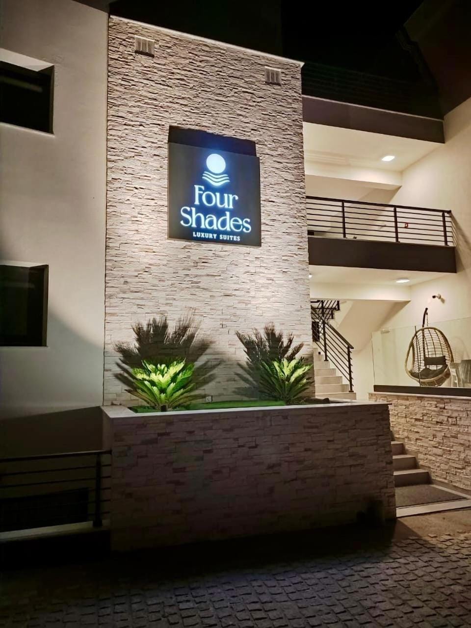 Property building, Night, Logo/Certificate/Sign
