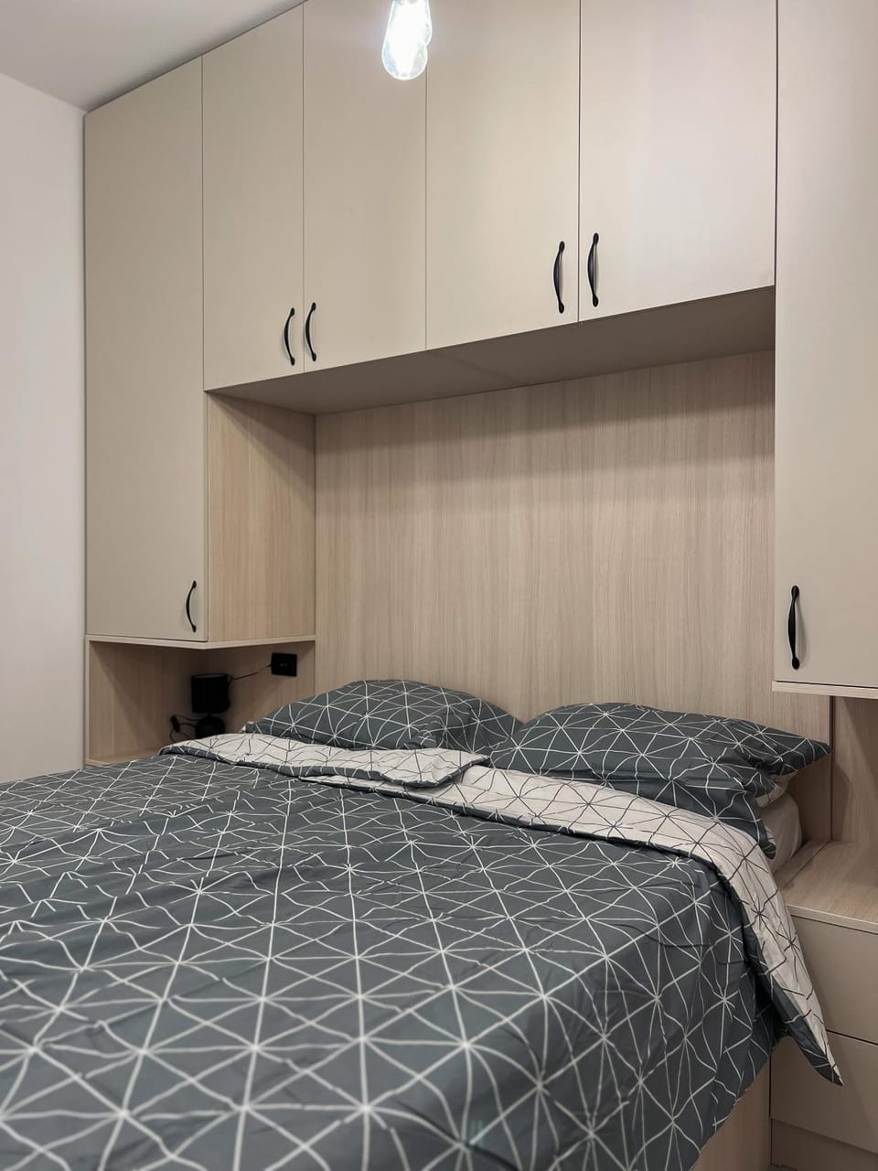 Bed, Photo of the whole room, Bedroom, wardrobe