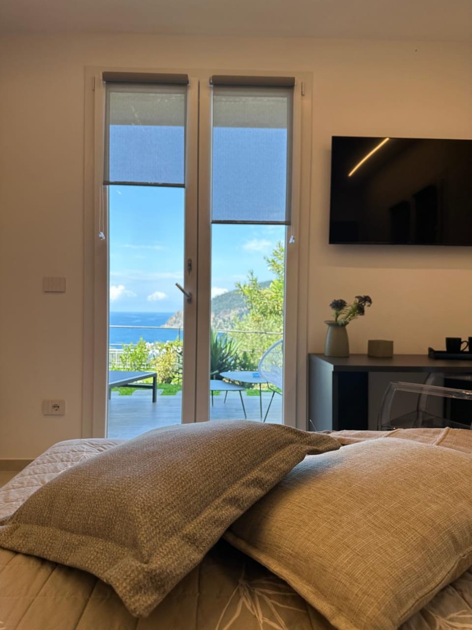 Bedroom, Sea view