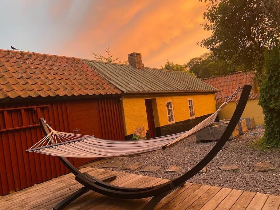 Natural landscape, Sunset, Inner courtyard view