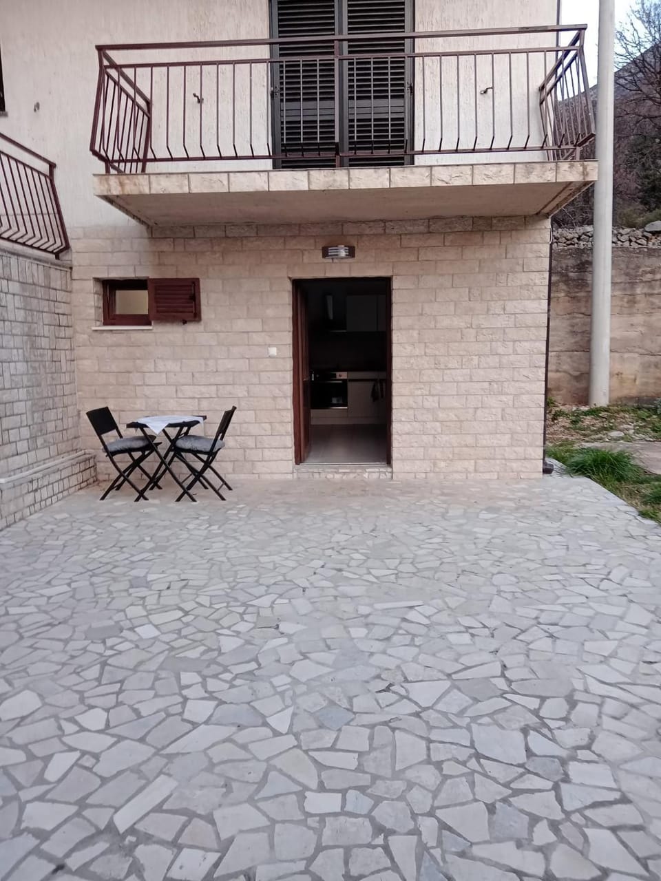 Property building, Patio, Day