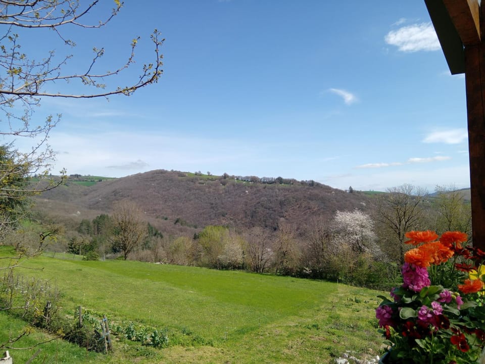 Spring, Day, Natural landscape, Mountain view