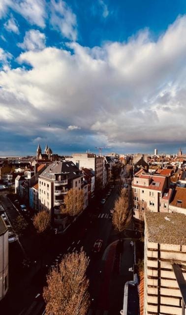 Bird's eye view, City view