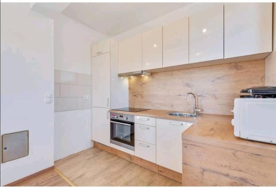 Kitchen or kitchenette, dishwasher, minibar, stove