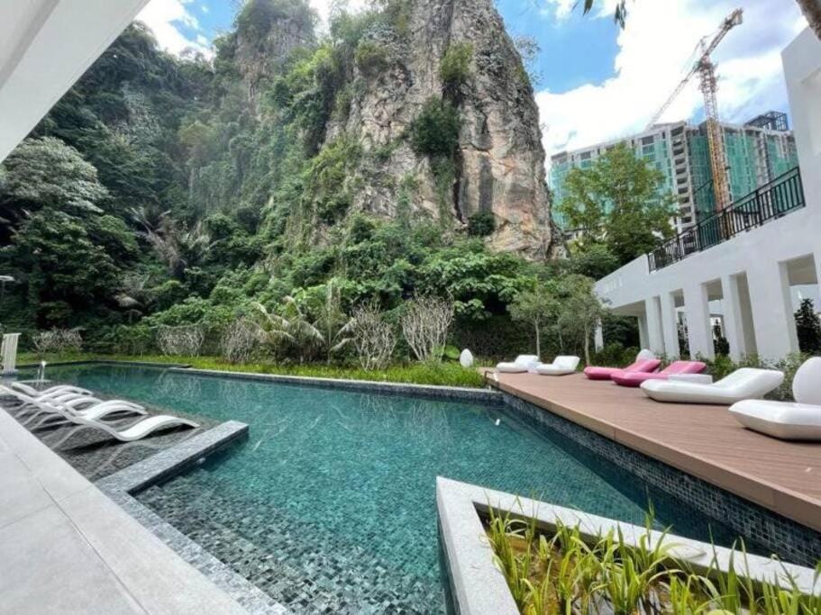 Natural landscape, Swimming pool, sunbed