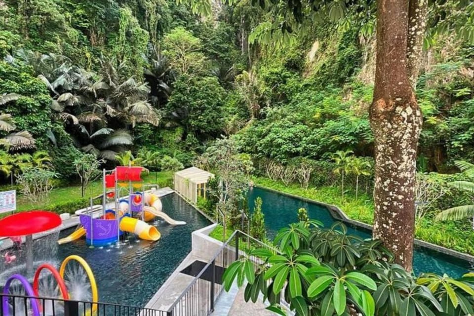 Natural landscape, Pool view, Swimming pool
