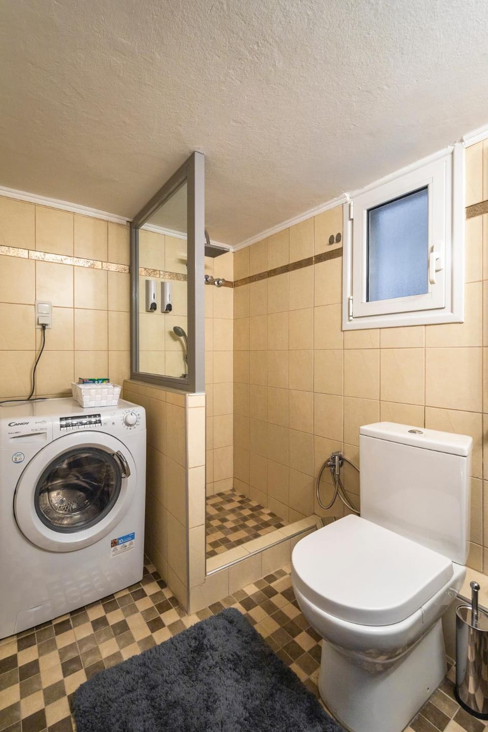 Shower, Bathroom, washing machine