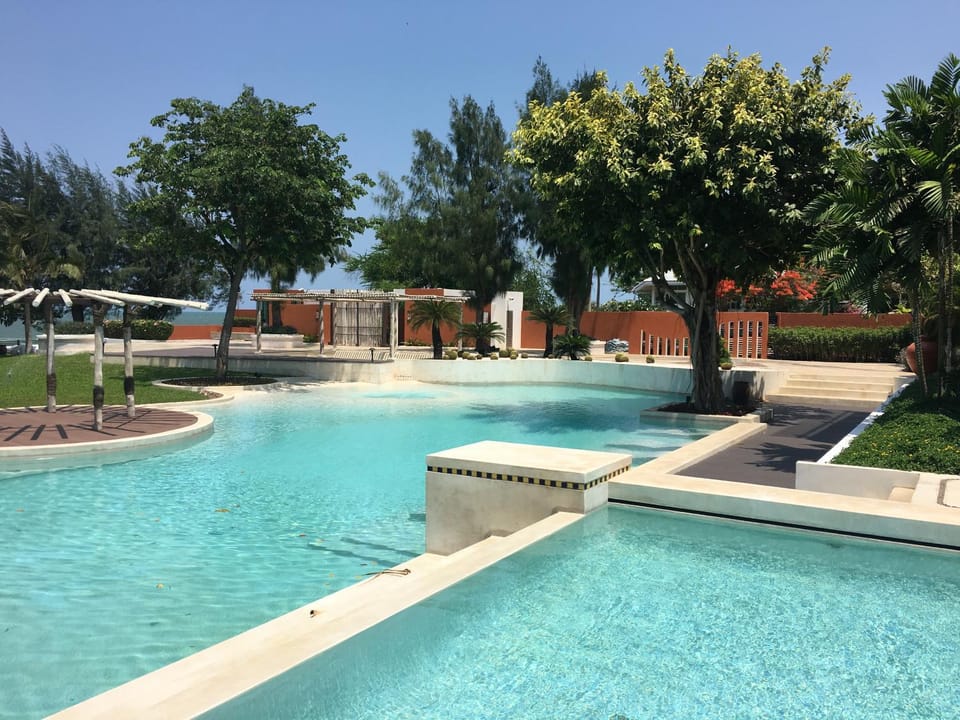 Natural landscape, Beach, Swimming pool, Swimming pool